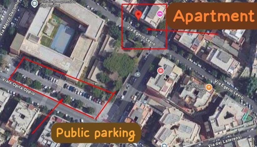 Appartamento Con Corte Esclusiva I Metro A Rome Exterior photo